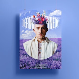 Dermot Kennedy Digital Artwork Print 11x14 // Digital print wall art // Dermot Kennedy artwork poster // Gift for him, gift for her