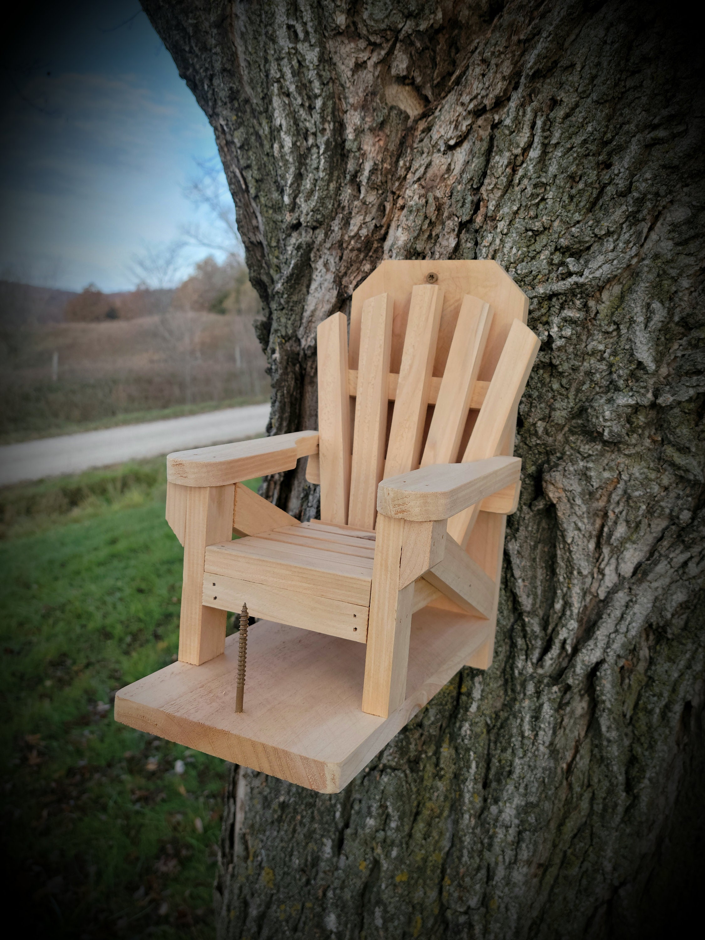 Adirondack Squirrel Feeder - Etsy