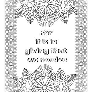Mental Health Coloring Pages – Positive Motivational Quotes (250 ...