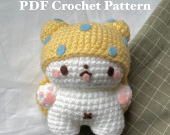 Blanket Bear Crochet Pattern *digital download PDF pattern*
