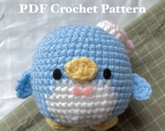 Mr Penguin Crochet Pattern *digital download PDF pattern*