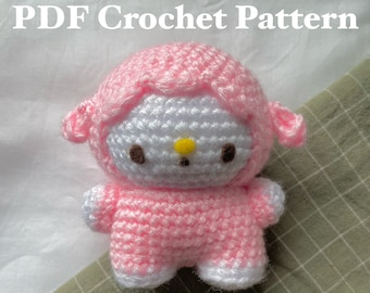 Sweet Lamb Crochet Pattern *digital download PDF pattern*