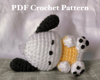 Sleepy Puppy Crochet Pattern *digital download PDF pattern*