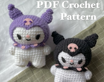 Joker Bunny Crochet Pattern *digital download PDF pattern*
