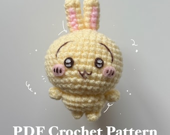 Chubby Bunny Crochet Pattern *digital download PDF pattern*