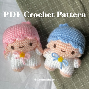 Dreamy Twins - 2 Variations Crochet Pattern *digital download PDF pattern*