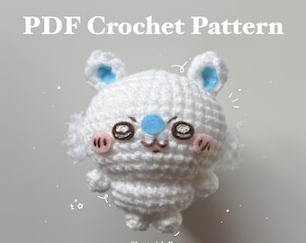 Mischievous Squirrel Crochet Pattern *digital download PDF pattern*