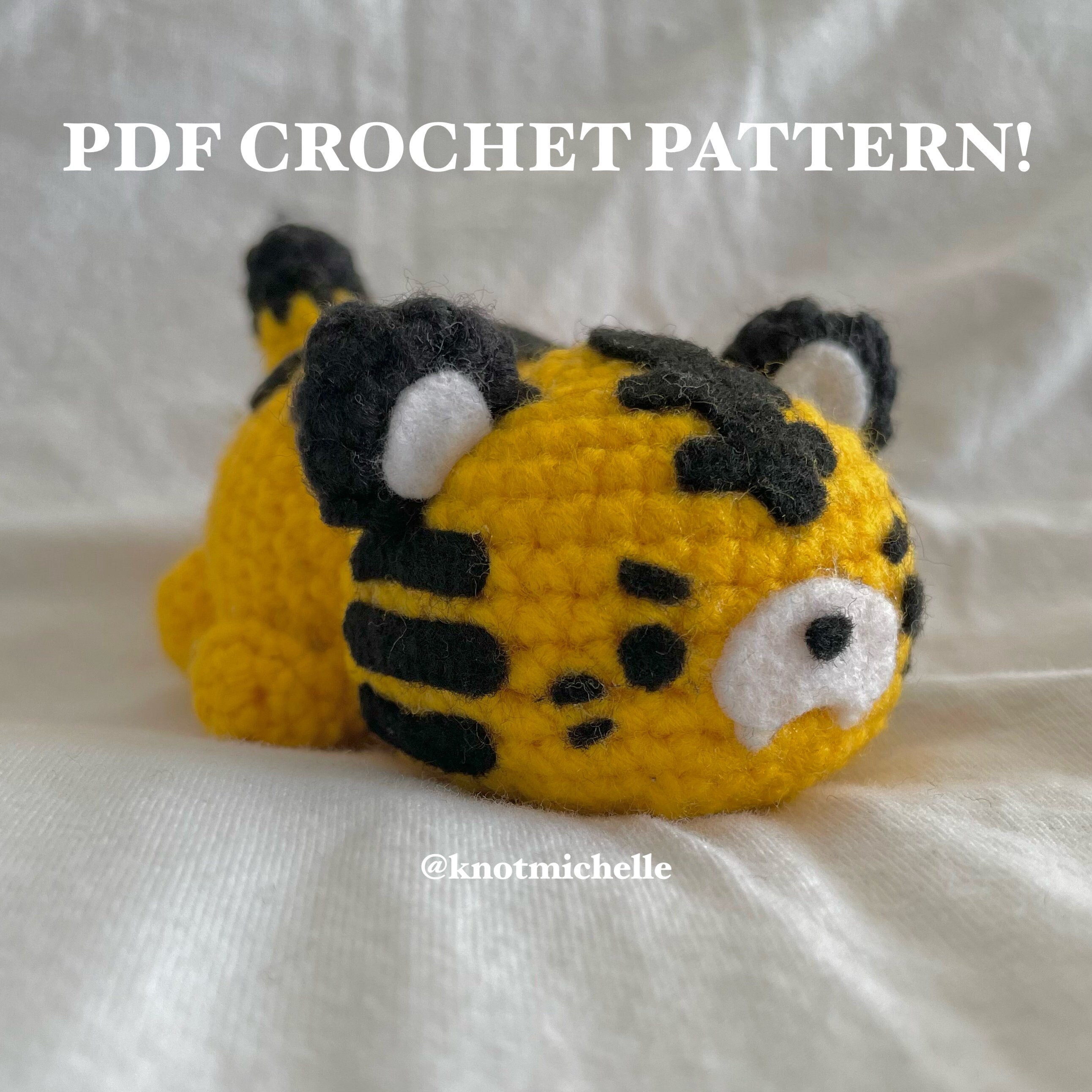 30 Tiger Crochet Patterns: Realistic, Cute, and Giftable Designs for Every Crocheter 30 Horangi the Tiger Crochet Pattern PDF