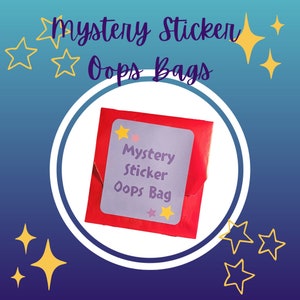 Mystery Oops Sticker Bags