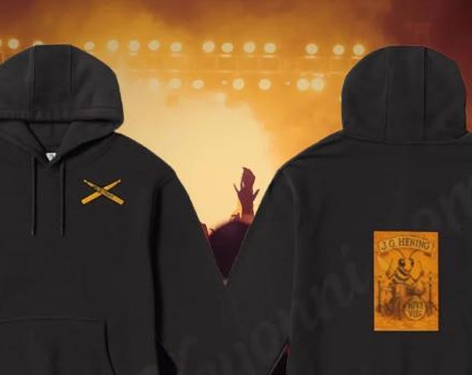 Buzz Loud. Create Bold. KeyOnni.com Hive Vibe Merch Collection 2026 Hoodie Sweatshirt