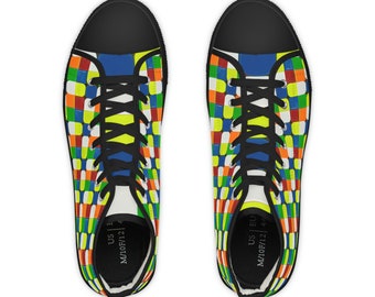 Cuber Shoes. Converse Style. Men's High Top Sneakers