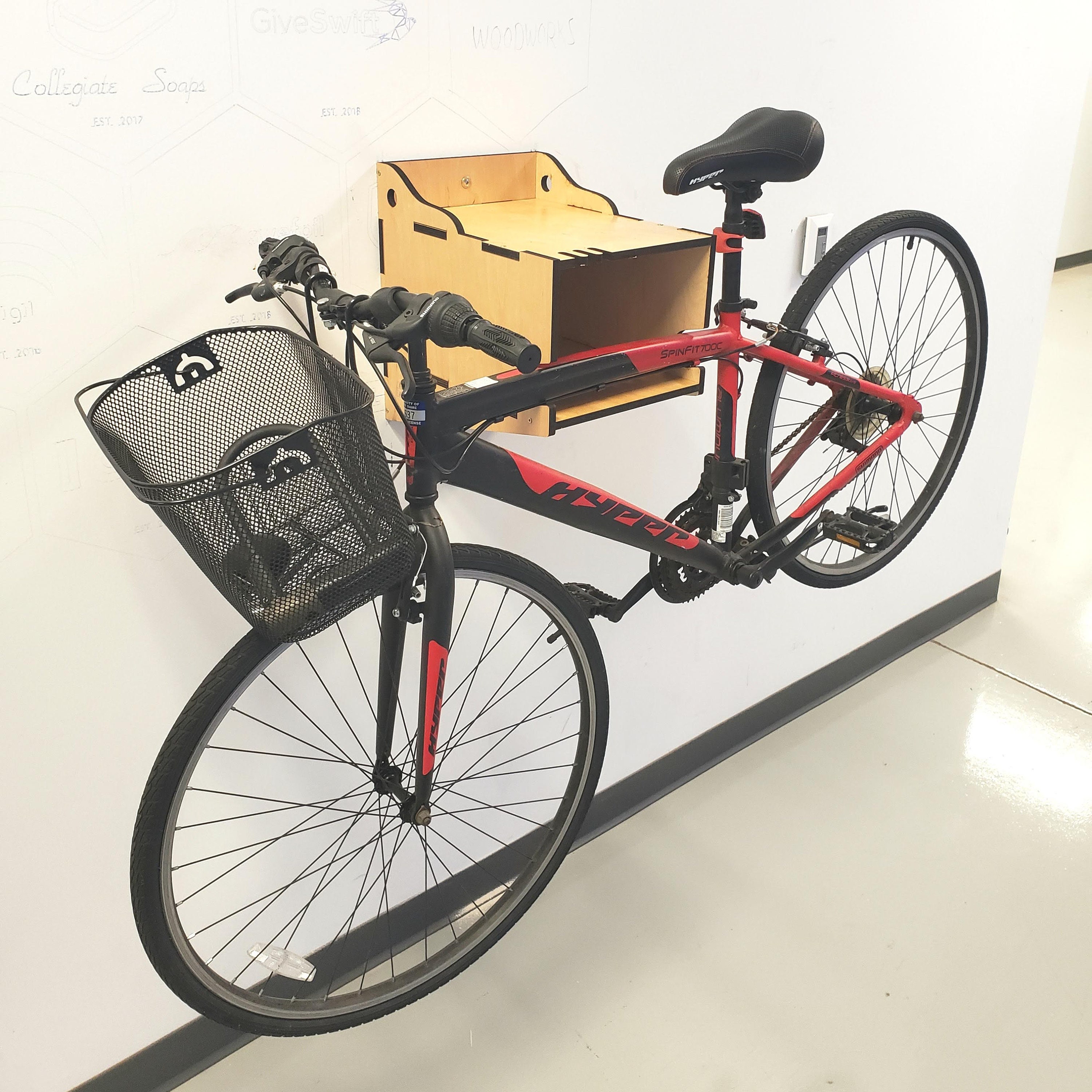 The Bike Box Single Stud Bike Mount Multi use Bike Rack Etsy