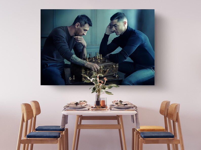 a couple of men sitting at a table next to each other