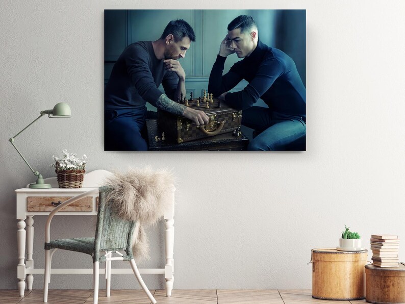 a couple of men playing a game of chess