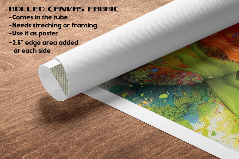 Brain Infographic Canvas, Left Right Brain Art, Psychology Educational Wall Decor image 8