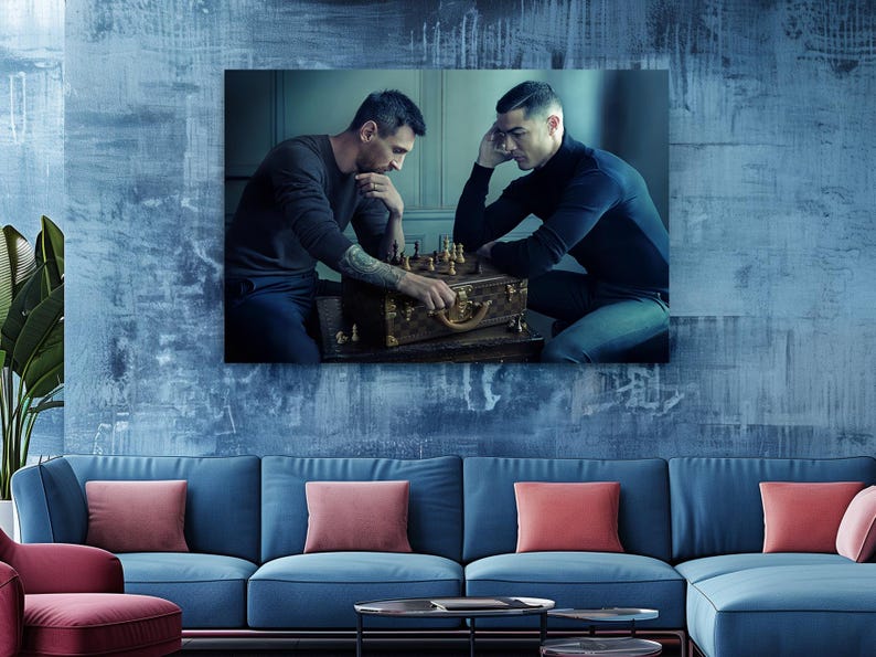 a couple of men playing a game of chess
