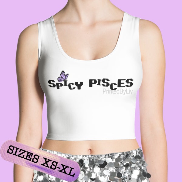 Olivia Rodrigo inspiriert Spicy Pisces Crop Tee / Tank