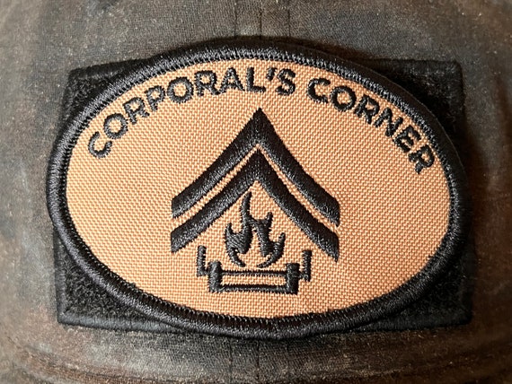 Corporal's Corner Hat Patches (2 x 3)