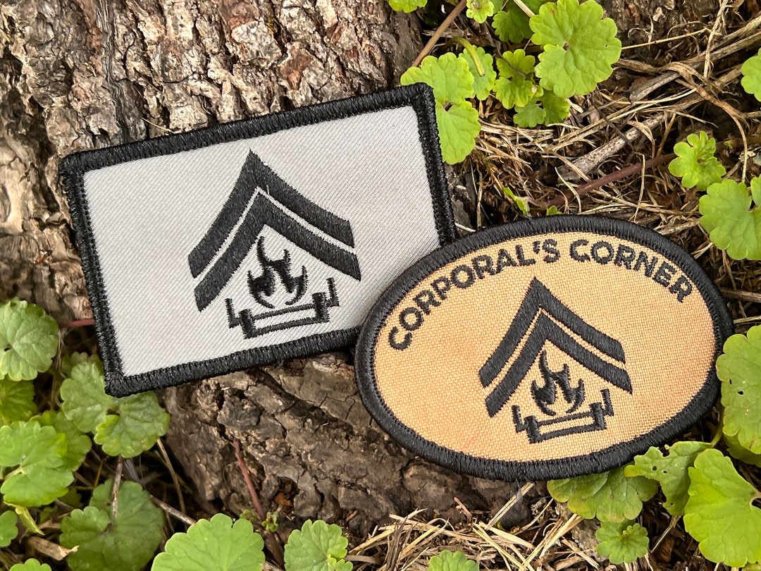 Corporals Corner 2 Patch Combo Pack combine Shipping and Save Money 