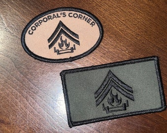 Corporals Corner 2 Patch Combo Pack (Combinez l'expédition et économisez de l'argent)