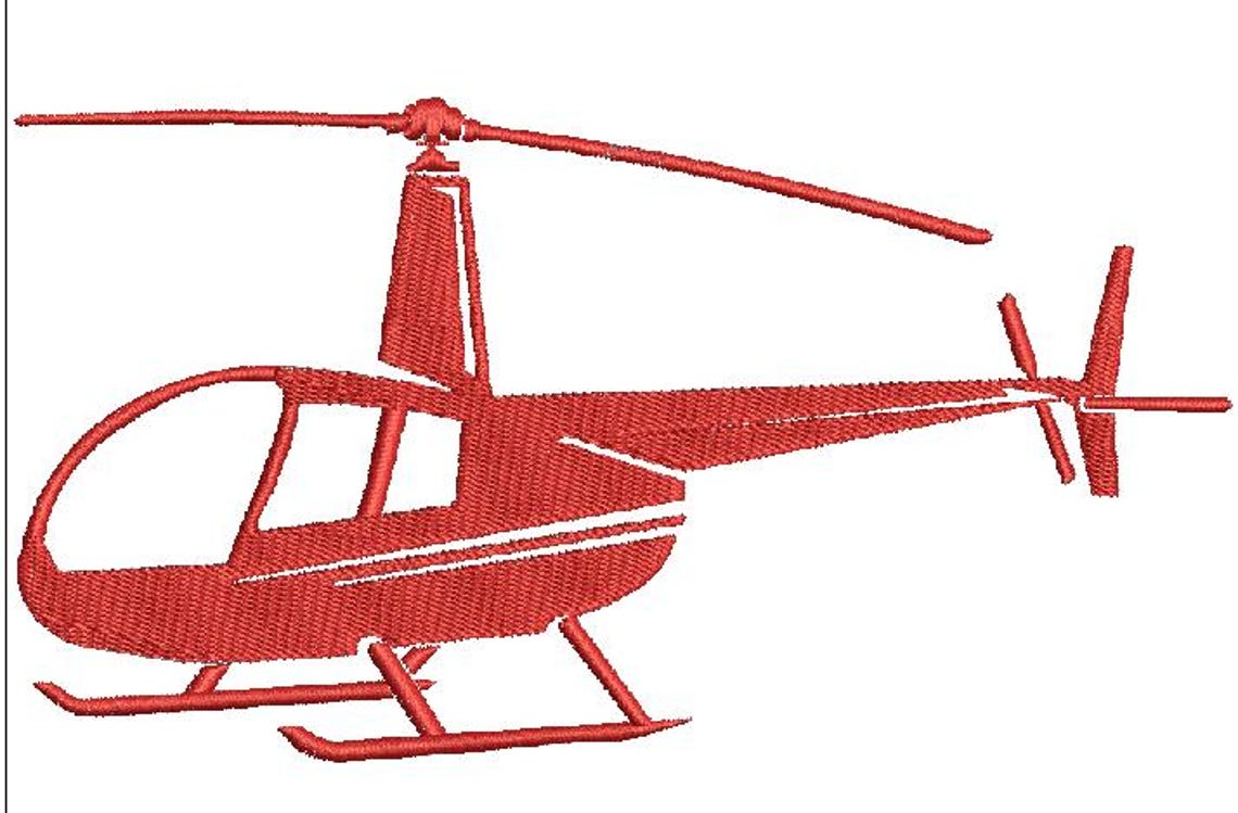Helicopter Machine Embroidery Design, This is Not a Real Product, These ...