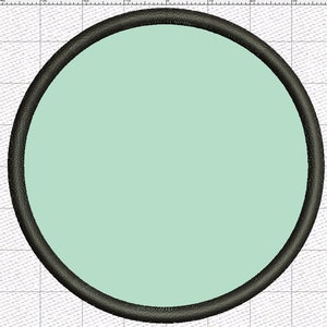 round applique patch  Machine Embroidery design, this is not a real product, These are digital files