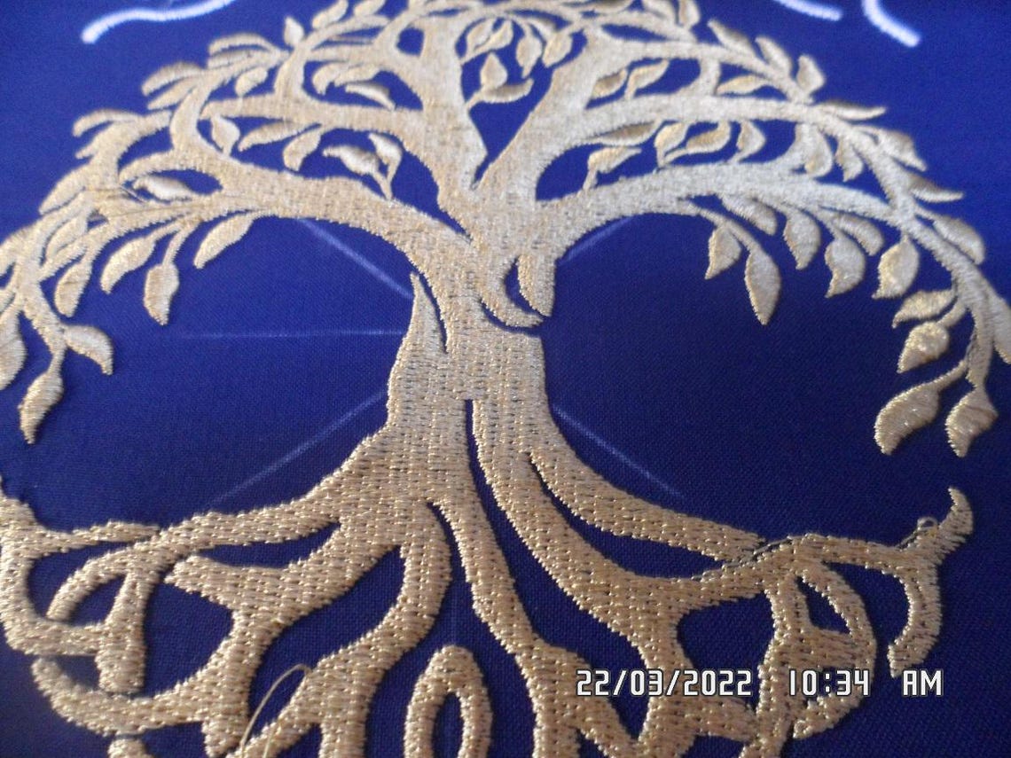 Tree of Life Machine Embroidery Design - Etsy Canada