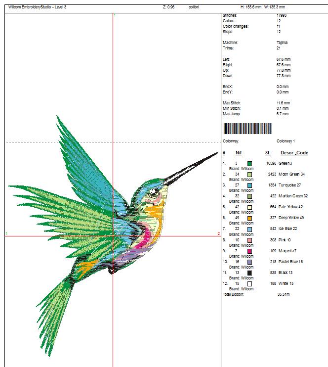 Colibri. Machine Embroidery Design, Instant Download - Etsy