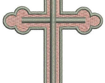 Cross machine embroidery design – instant download