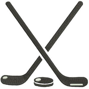 hockey sticks Machine Embroidery Design, this is not a real product, These are digital files