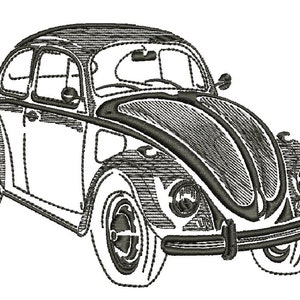 vintage car Machine Embroidery design, this is not a real product, These are digital files