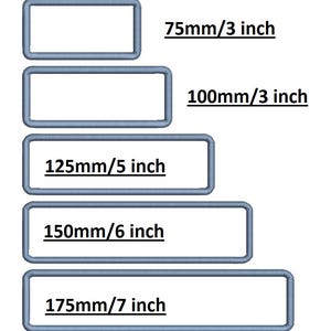 Rectangle Applique Machine Embroidery Design, this is not a real product, These are digital files