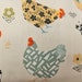 FABRIC- Artsy Garden "patchwork Chicken & Rooster. 100 Percent Cotton ...