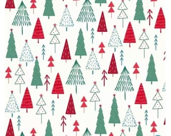 TELA - Textiles P&B "Miniaturas Navideñas III". Cuadrados precortados de 25 cm. 42 piezas/paquete precortado. 100 % algodón. *Precio: 43,00/paquete precortado. *Cantidad: 2