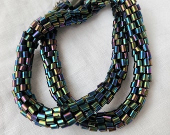 Bold Vintage Beaded Necklace