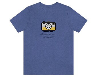 Fotograf Free Food ist ein Perk-T-Shirt-Design