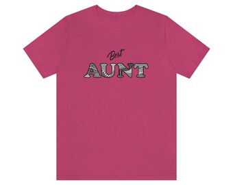 Beste Tante T-Shirt in Zentagle