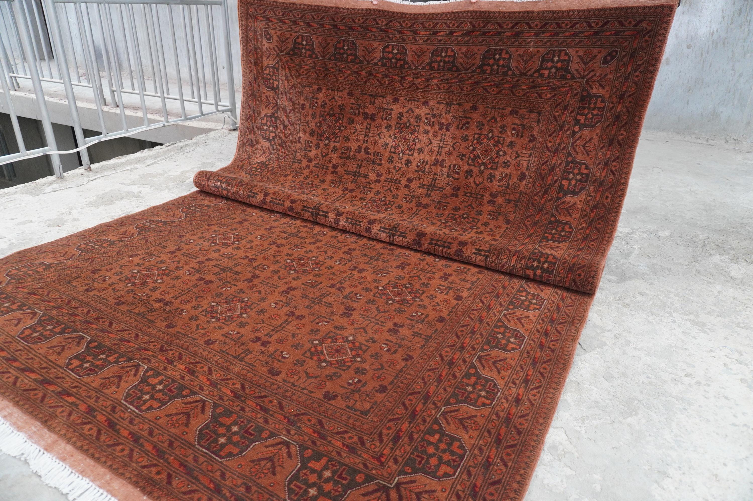 Antique Afghan Rug - Etsy