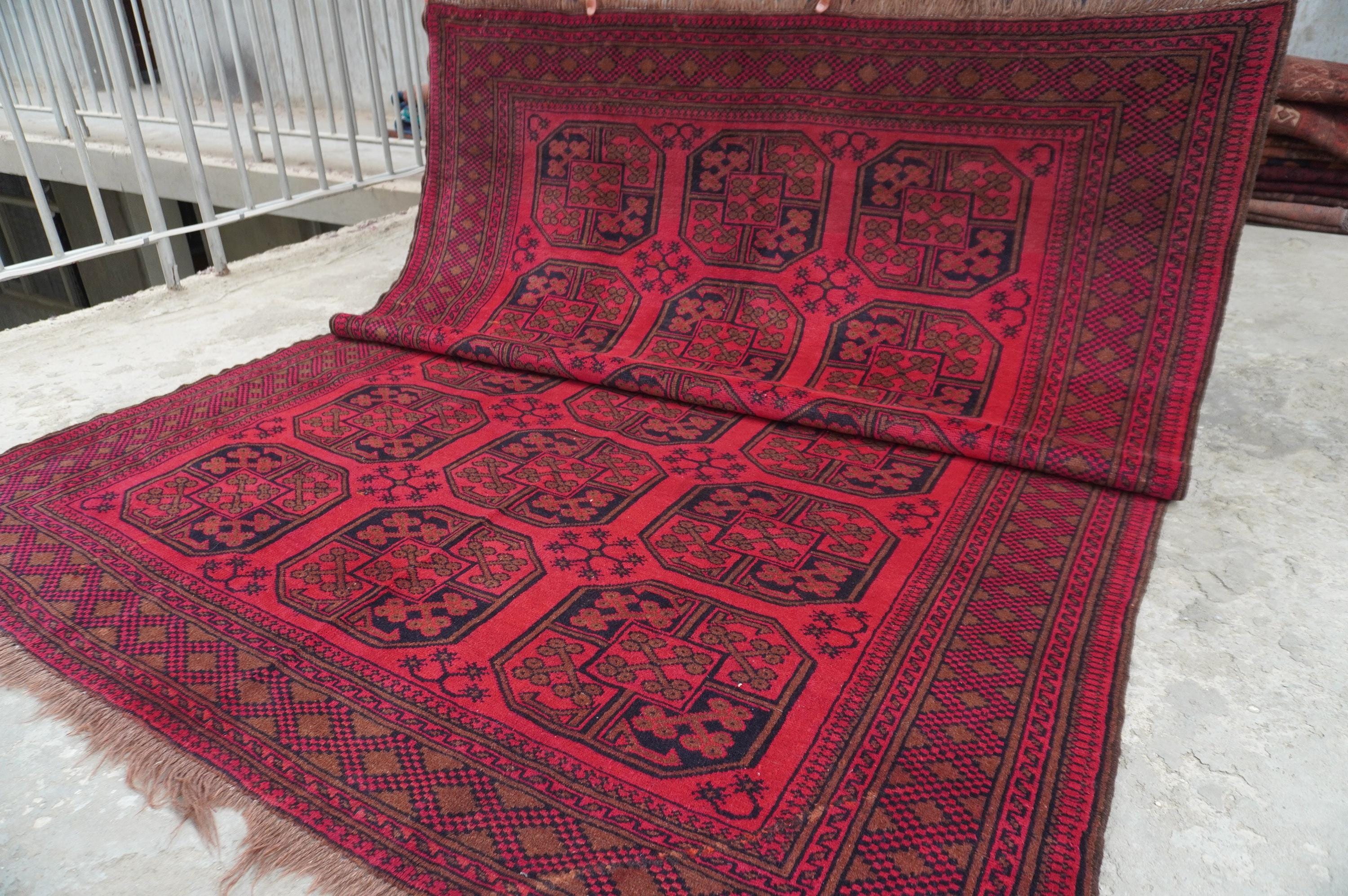 Used Afghan Rug - Etsy