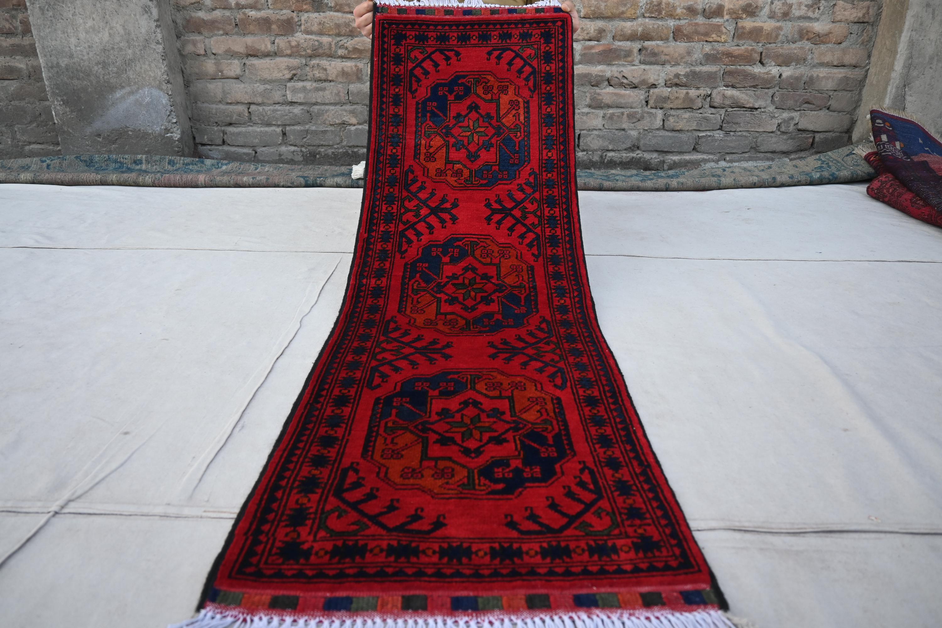 1'8x5'2 フィート アフガニスタン 5 フィート ランナーラグ