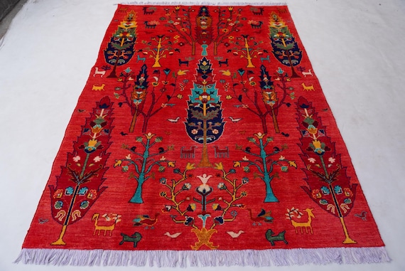 オリエンタルパターン 赤いラグ Amazon｜ペルシャ柄 ラグマット 絨毯 赤 オリエンタルスタイル 洗える