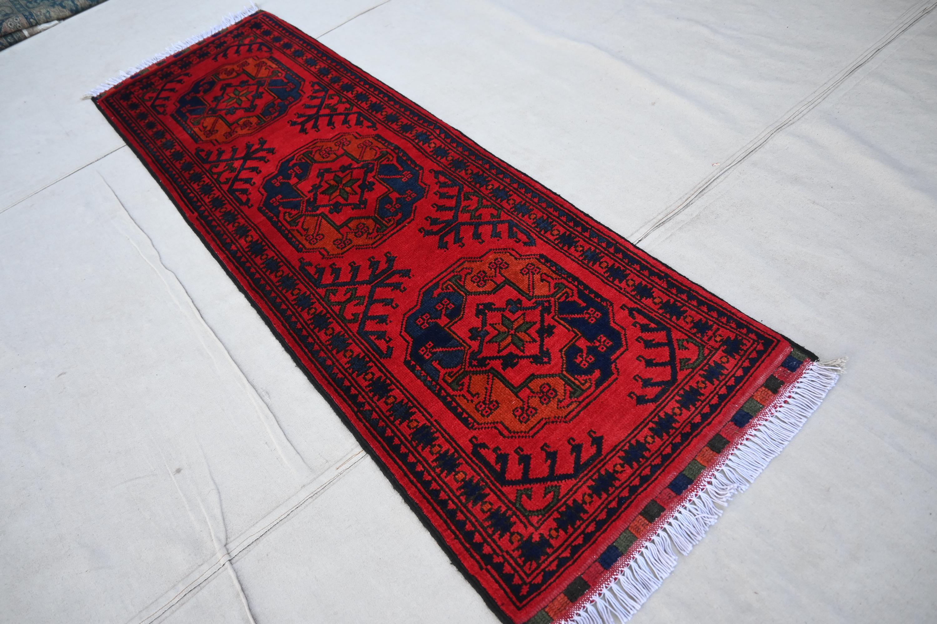 1'8x5'2 フィート アフガニスタン 5 フィート ランナーラグ