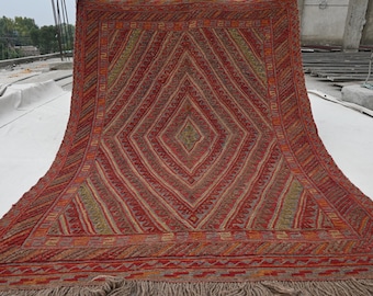 5x6 アフガニスタンアンティークラグ メシュワニ ベルジェスタラグ