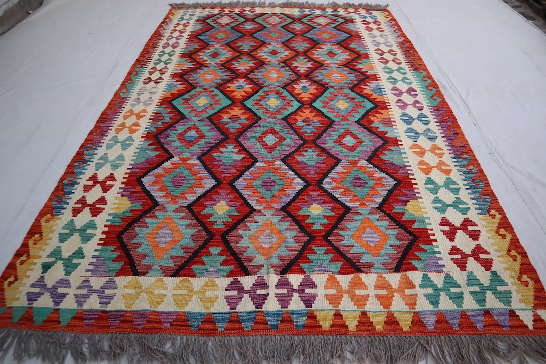ラグ・カーペット Afghan Hodrang Kilim il_1080xN.5146530452_ezoc.jpg