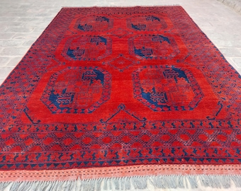 アフガンキリム　ランナー 4 x 26 フィート マルチカラー ハンドメイド アフガン ランナー ラグ