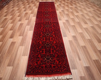 Teppich Läufer- 6x2,5m Teppich Läufer- 1&#39;9x2&#39;7ft Handgefertigter Kelim Khal Muhammed Buchara Teppich Teppich- Teppich Läufer- Handgemacht