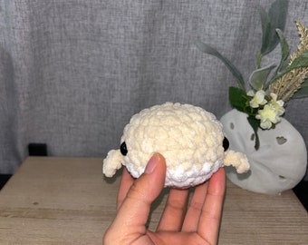 Crochet chunky baby whales | crochet plushies | crochet ocean animals | crochet whales | stuffed animals | whales | ocean | insider stitch