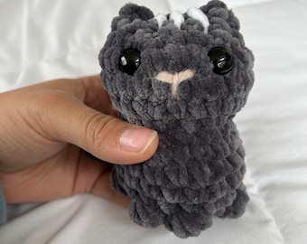 PATTERN!!! No Sew Crochet Pocket Kitty Crochet Pattern| crochet pattern | crochet cat | pattern | tutorial |