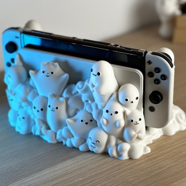 Ghost Dock Decoration - Compatible with Nintendo Switch OLED and Switch Classic