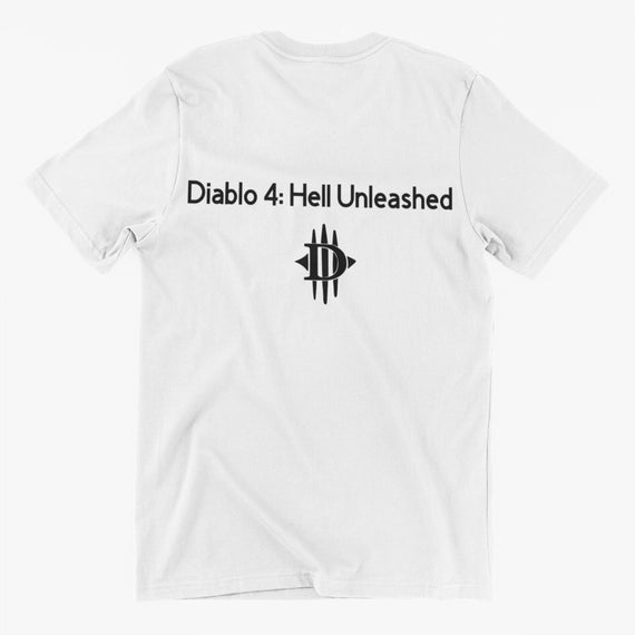 Diablo 4 Hell Unleashed T shirt Etsy